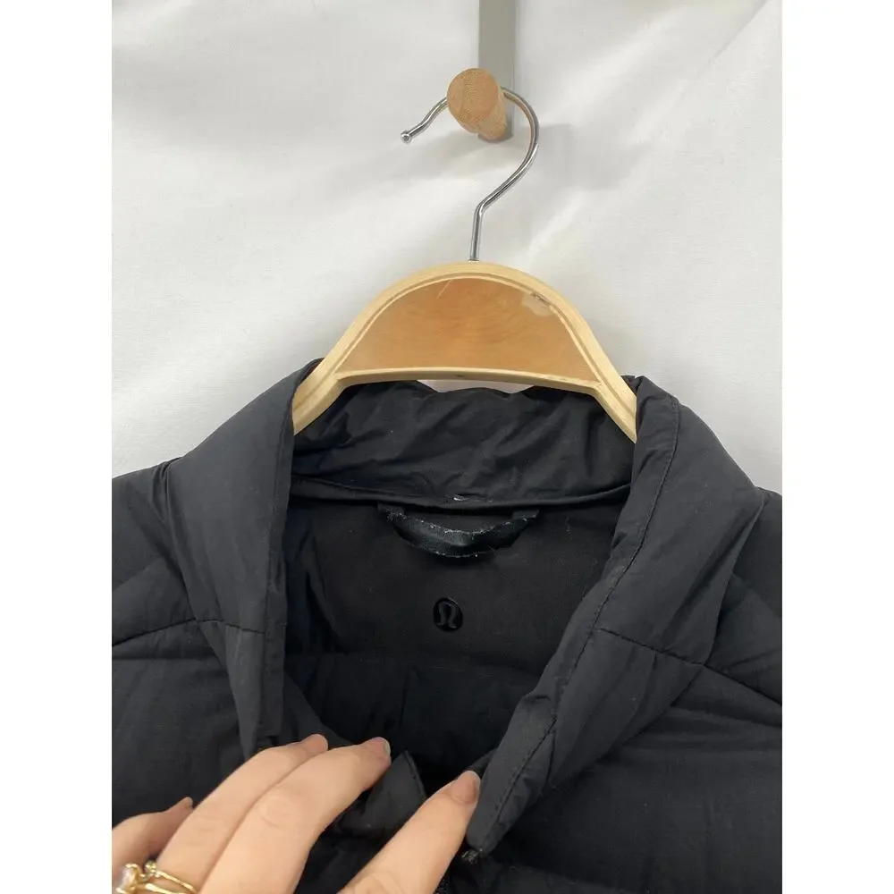 Lululemon L black Navigation Down Jacket Evolve